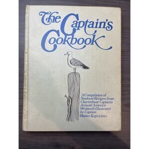 The Captain's Cookbook 1976 Hardcover by Walter Kaprielian